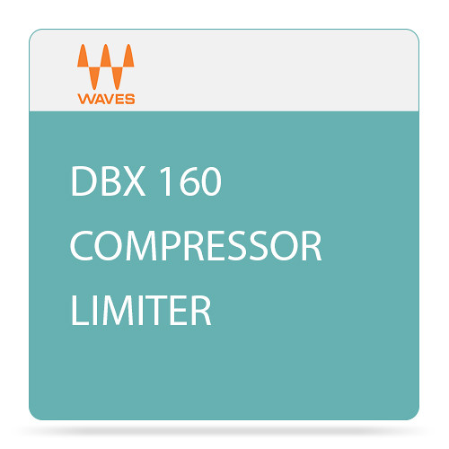 Waves dbx 160 Compressor/Limiter - Dynamics Plug-In (Native/SoundGrid, Download)