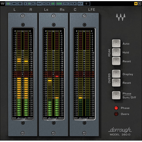 Waves Dorrough Surround - Surround Metering Plug-In (Native, Download)