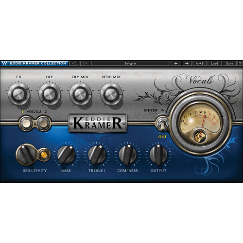 Waves Eddie Kramer Vocal Channel - Vocal Processing Plug-In (Native/SoundGrid, Download)