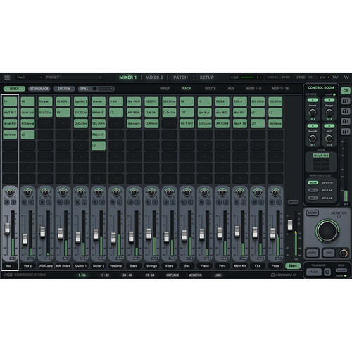 Waves SoundGrid Studio + eMotion ST 64-Channel Mixing Software for SoundGrid Server (Download)