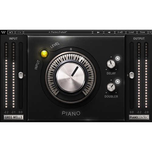 Waves Greg Wells PianoCentric - Mix-Ready Piano Sound Plug-In (Native/SoundGrid, Download)
