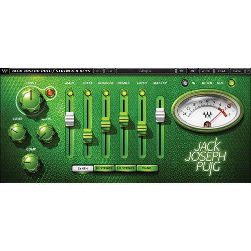 Waves JJP Strings & Keys - Synth and Keyboard Processing Plug-In (Native/SoundGrid, Download)