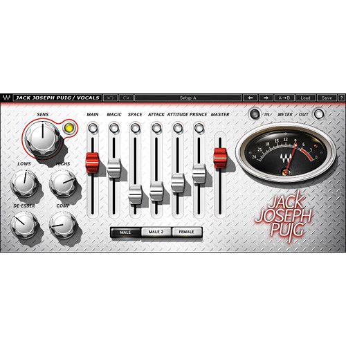 Waves JJP Vocals - Vocal Processing Plug-In (Native/SoundGrid, Download)