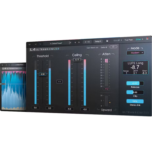 Waves L4 Ultramaximizer Audio Limiter Plug-In