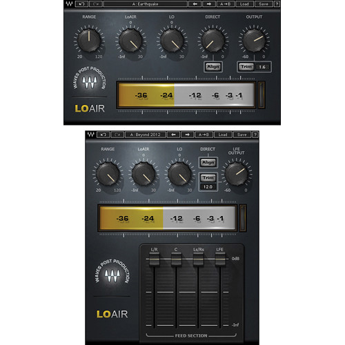 Waves LoAir - Subharmonic Synthesizer Plug-In (Native/SoundGrid, Download)