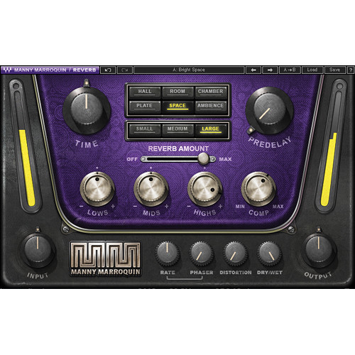 Waves Manny Marroquin Reverb - Reverb Plug-In (Native/SoundGrid, Download)