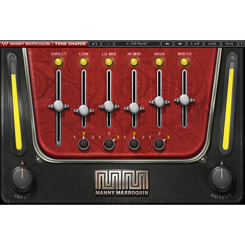 Waves Manny Marroquin Tone Shaper - Dynamics and Equalization Plug-In (Native/SoundGrid, Download)