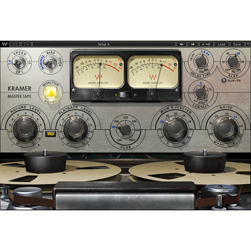 Waves Kramer Master Tape - Modeled Vintage Reel-to-Reel Machine Plug-In (Native)