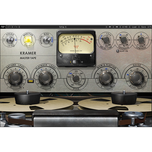 Waves Kramer Master Tape - Tape Saturation Plug-In (Native/SoundGrid, Download)