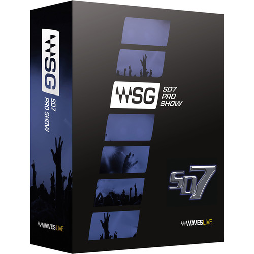 Waves SD7 Pro Show Complete Plug-In Bundle for DiGiCo SD7 Consoles (SoundGrid, Download)