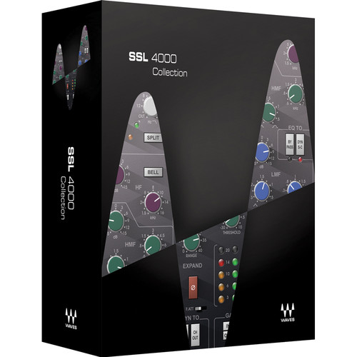 Waves SSL 4000 Collection Vintage-Style Dynamics/EQ Plug-In Bundle (Native/SoundGrid, Download)