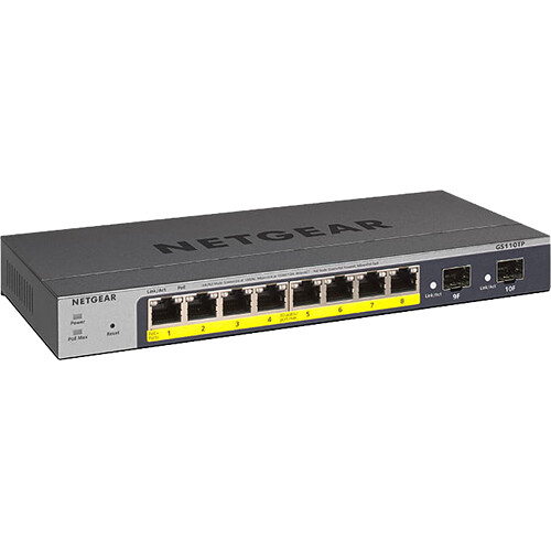 Waves Netgear GS110TP V3 10-Port Switch
