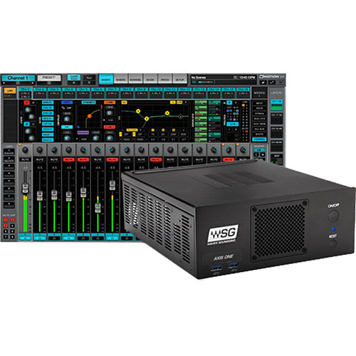 Waves eMotion LV1 64-Channel Mixer + Axis One Combo Kit