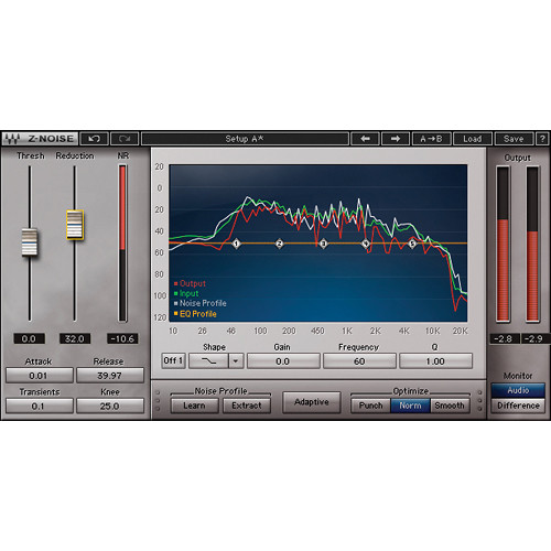 Waves Z-Noise - Noise Reduction Plug-In (Native/SoundGrid, Download)