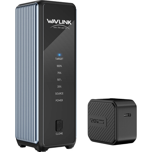 Wavlink USB4 PCIe NVMe Dual SSD Enclosure