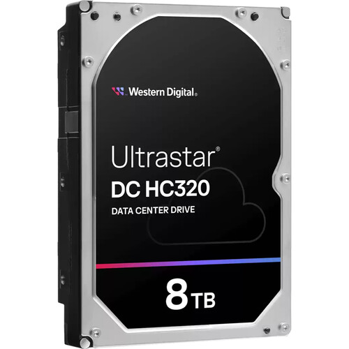 WD 8TB Ultrastar DC HC320 7200 rpm SATA III 3.5" Internal Data Center HDD (SE)