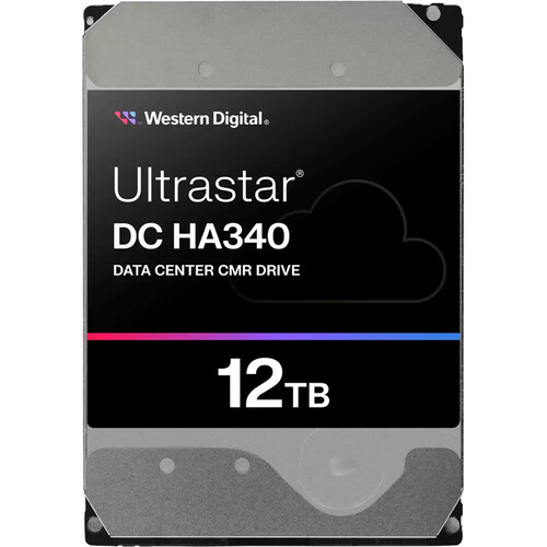 WD 12TB Ultrastar DC HA340 7200 rpm SATA III 3.5" Internal HDD