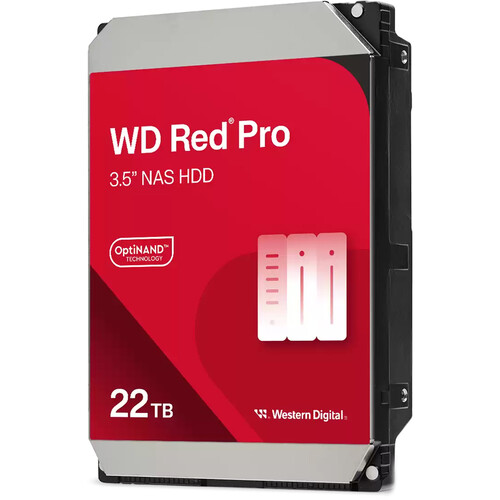 WD 22TB Red Pro 7200 rpm SATA III 3.5" Internal NAS HDD (OEM)