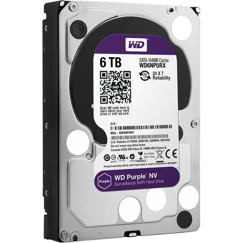 WD 6TB Purple NV 3.5