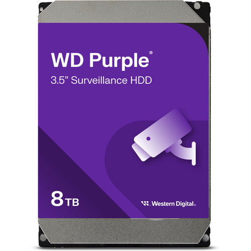【OUTLET】SOLID THEASHER 5.8 /Purple WD 8TB Purple 5640 rpm SATA III 3.5