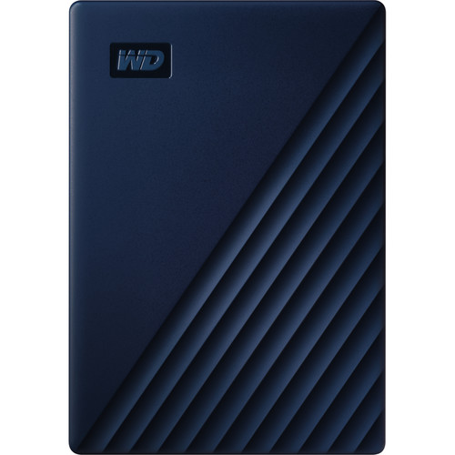 WD 4TB My Passport for Mac USB 3.1 Gen 1 External Hard Drive (Midnight Blue)