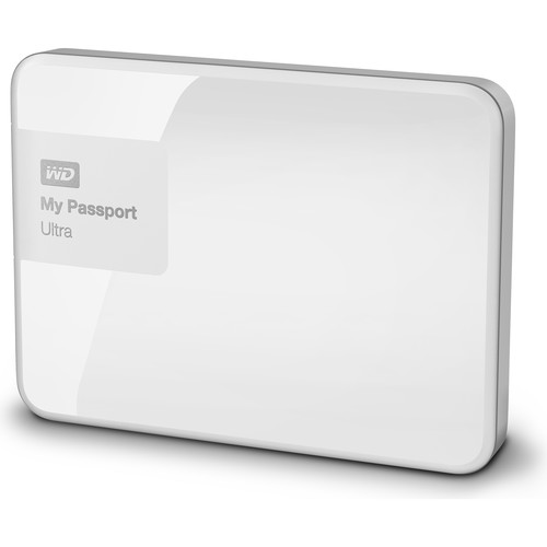 WD 2TB My Passport Ultra USB 3.0 Secure WDBBKD0020BWT-NESN B&H