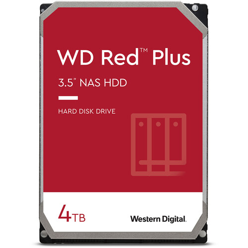 WD RED Plus 4TB WD40EFPX 2025年製2台セット WD 4TB WD40EFPX Red Plus SATA III 3.5