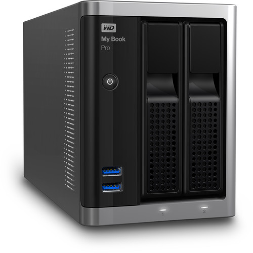 WD My Book Pro 8TB (2 x 4TB) Two-Bay Thunderbolt 2 RAID Array