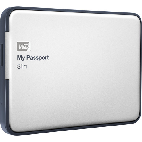 WD 1TB My Passport Slim Portable HDD