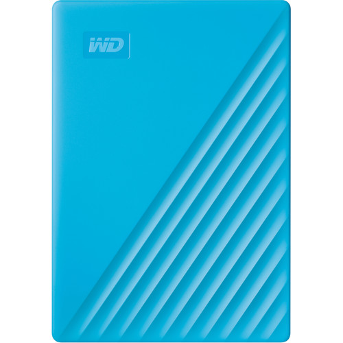 WD 5TB My Passport USB 3.2 Gen 1 External Hard Drive (Blue)