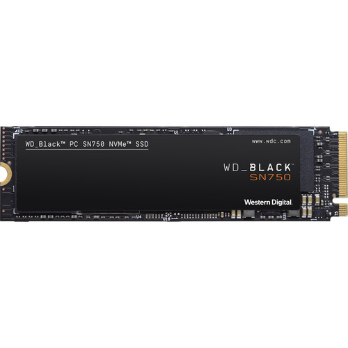 WD 500GB WD_BLACK SN750 NVMe M.2 Internal SSD