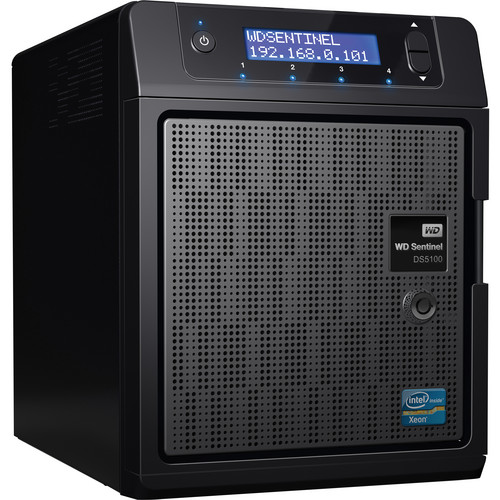 WD Sentinel DS5100 S-Series 4TB (2 x 2TB) Network Storage Plus Server