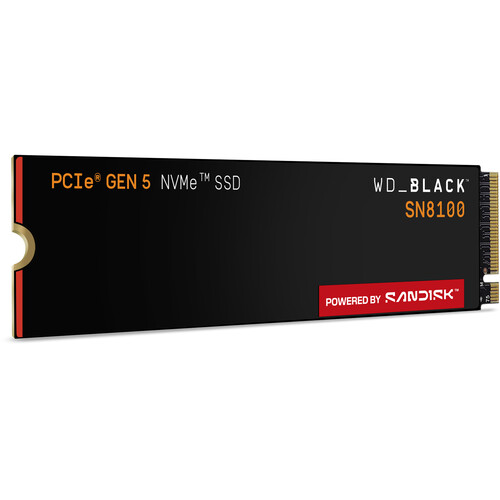 WD 8TB WD_BLACK SN8100 NVMe PCIe 5.0 M.2 WDS800T1X0M-00CMT0 B&H