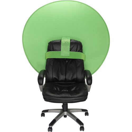 Webaround The Fan Favorite Collapsible Portable Webcam Backdrop (52", Green)