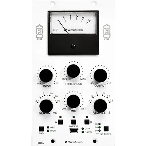 WesAudio _RHEA 500-Series Stereo Analog Vari-Mu Tube Compressor with Digital Recall