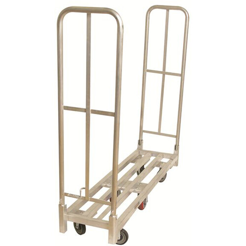 Wesco Aluminum U-Boat Cart with Folding Handle (16 x 60")
