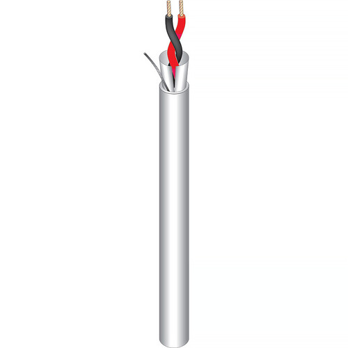 West Penn 293 18 AWG 2-Conductor Shielded Cable (1000', Gray)