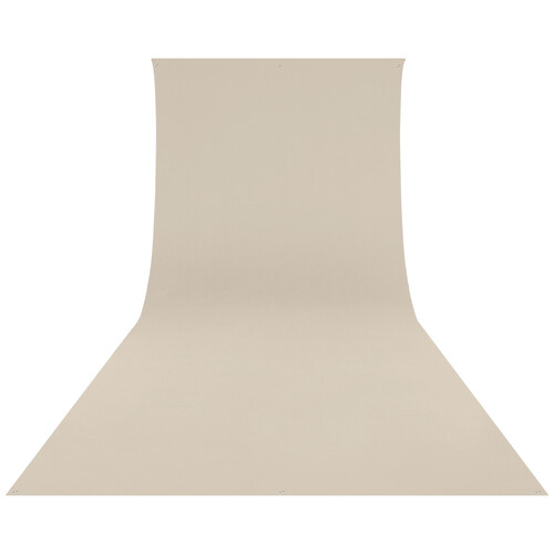 Westcott Wrinkle-Resistant Backdrop (Buttermilk White, 9 x 20')