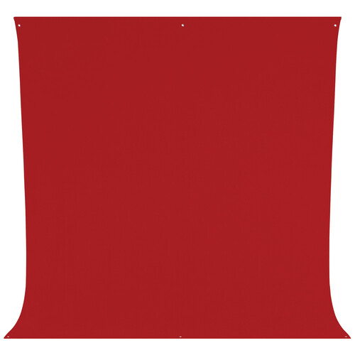 Westcott Wrinkle-Resistant Backdrop (Scarlet Red, 9 x 10')