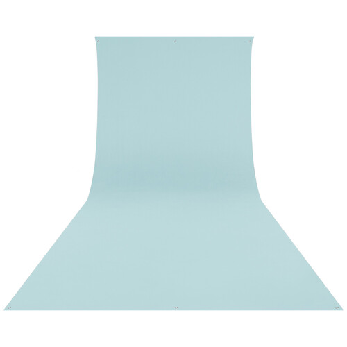 Westcott Wrinkle-Resistant Backdrop (Pastel Blue, 9 x 20')