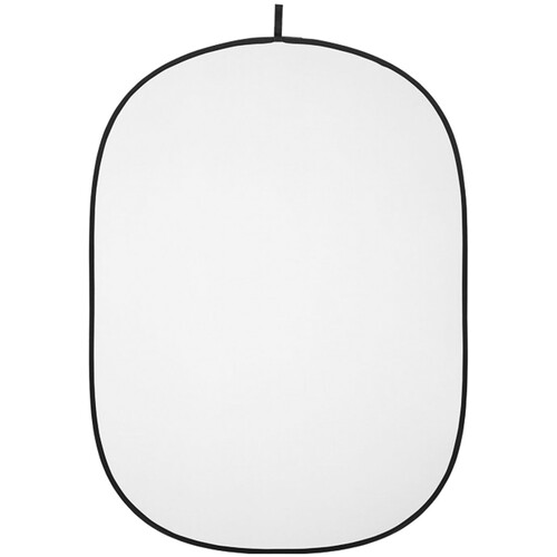 Westcott Collapsible Backdrop (Black/White, 5 x 6.5')