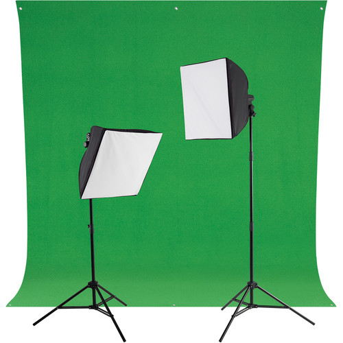 Westcott uLite 45W LED Green Screen Photo Lighting Kit