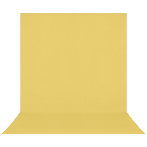 Westcott X-Drop Wrinkle-Resistant Backdrop (Canary Yellow, 5 x 12')