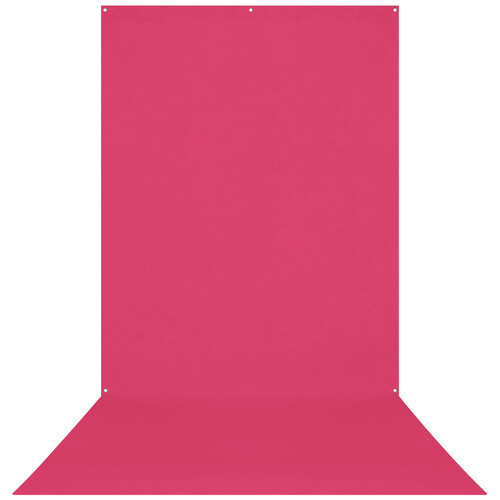 Westcott X-Drop Wrinkle-Resistant Backdrop (Dark Pink, 5 x 12')