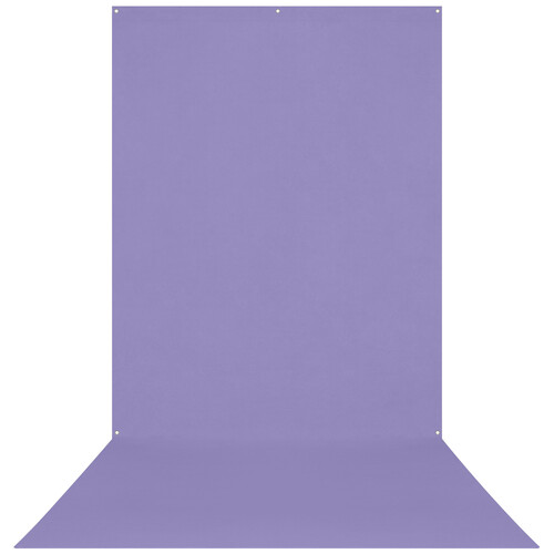 Westcott X-Drop Wrinkle-Resistant Backdrop (Periwinkle Purple, 5 x 12')