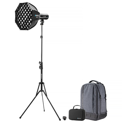 Westcott FJ100 100Ws Off-Camera Strobe with FJ-T1 M Multi-Brand Trigger (1-Light Backpack Kit)