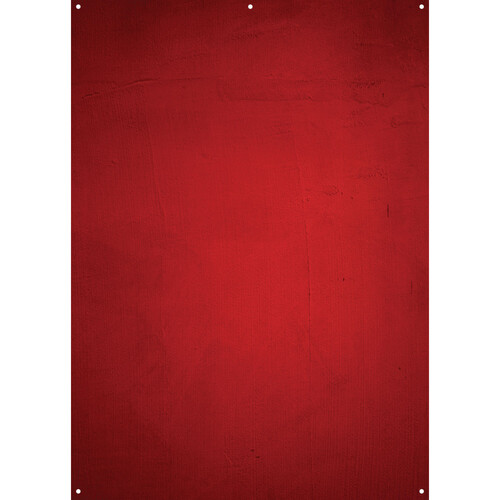 Westcott X-Drop Fabric Backdrop (Aged Red Wall, 5 x 7')