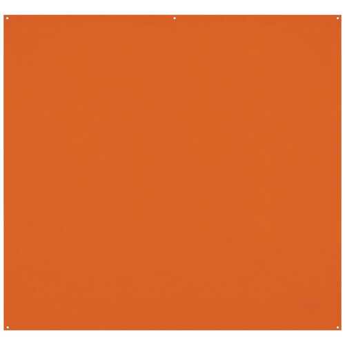Westcott X-Drop Pro Wrinkle-Resistant Backdrop (Tiger Orange, 8 x 8')