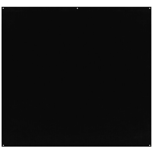 Westcott X-Drop Pro Wrinkle-Resistant Backdrop (Rich Black, 8 x 8')