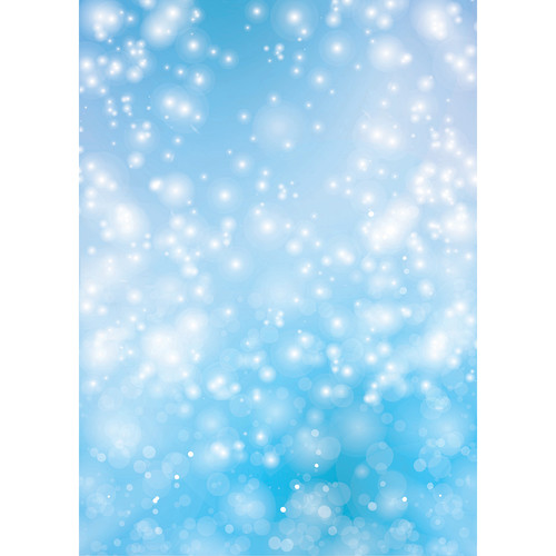 Westcott Bokeh Art Canvas Backdrop with Grommets (5 x 7', Blue)